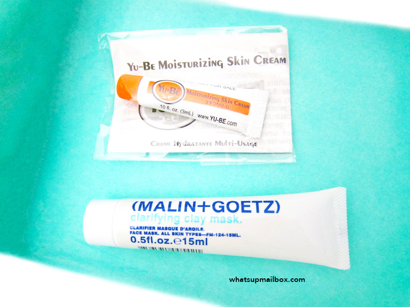 (MALIN+GOETZ) Clarifying Clay Mask & Yu-Be Skin Cream