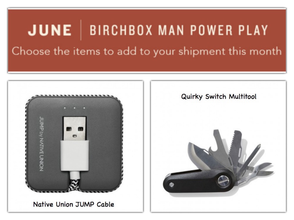 Birchbox Man June 2015 Power Play