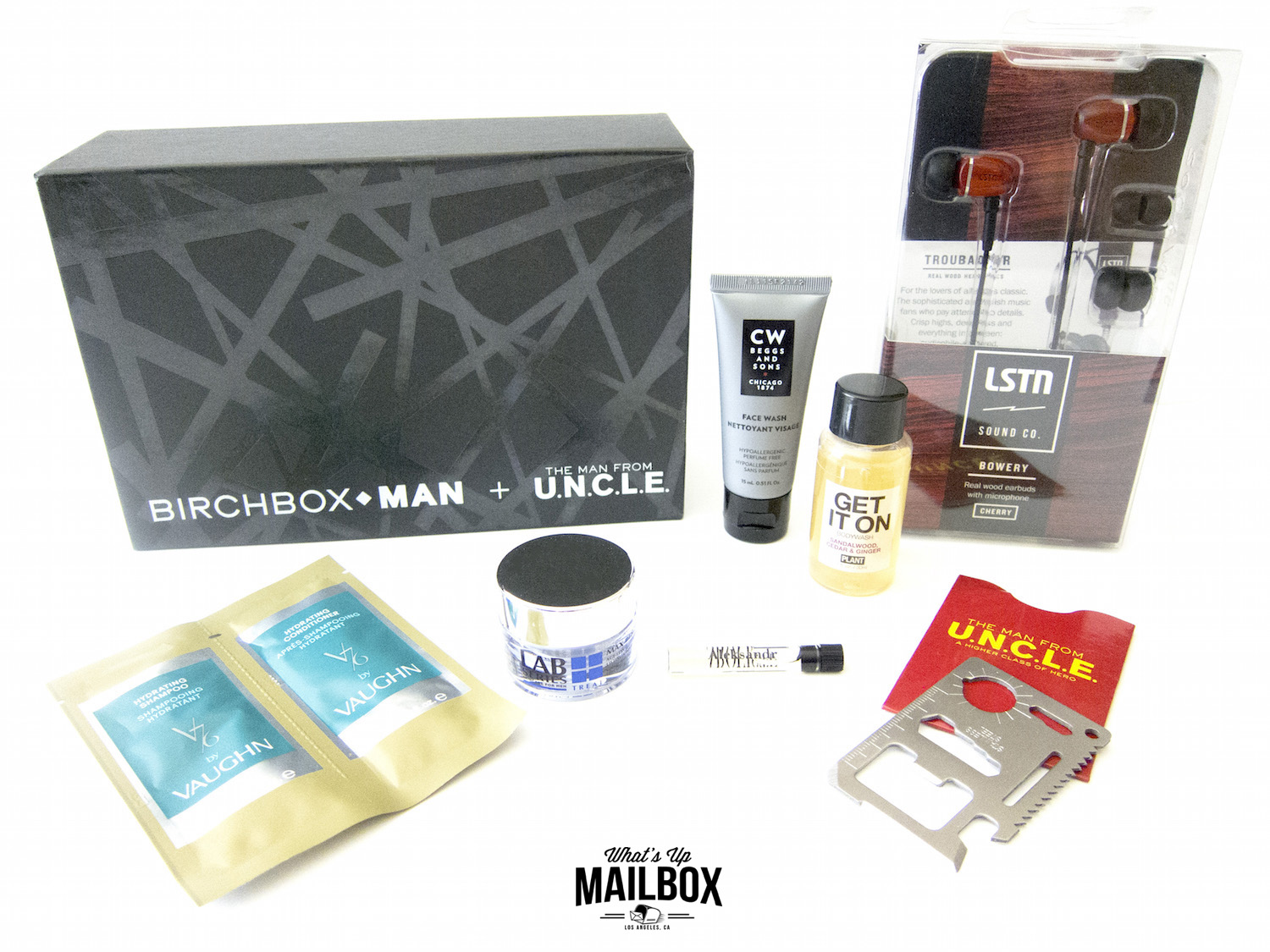 Birchbox Man September 2015 Items