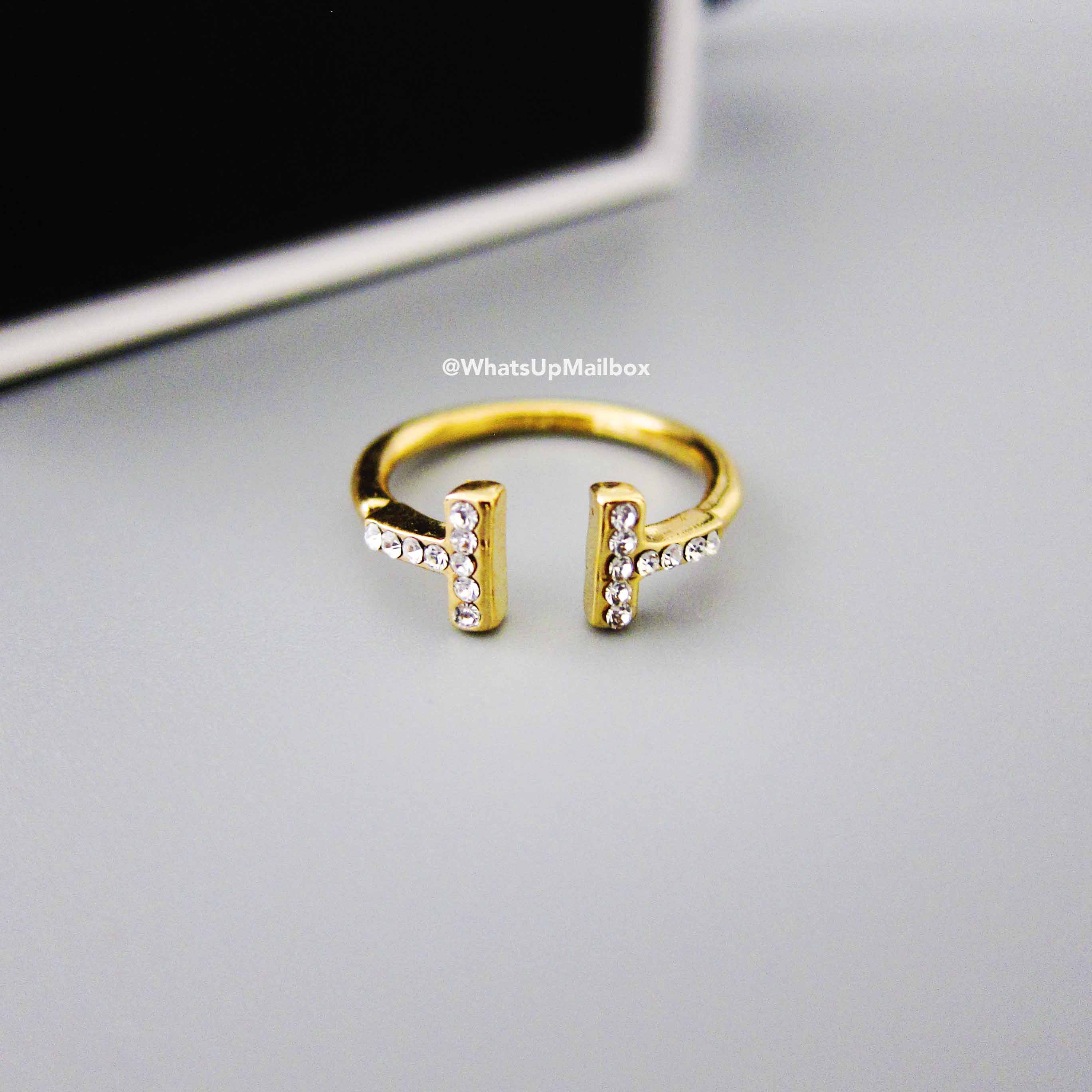 Cate & Chloe Mel Magnificent Ring Gold