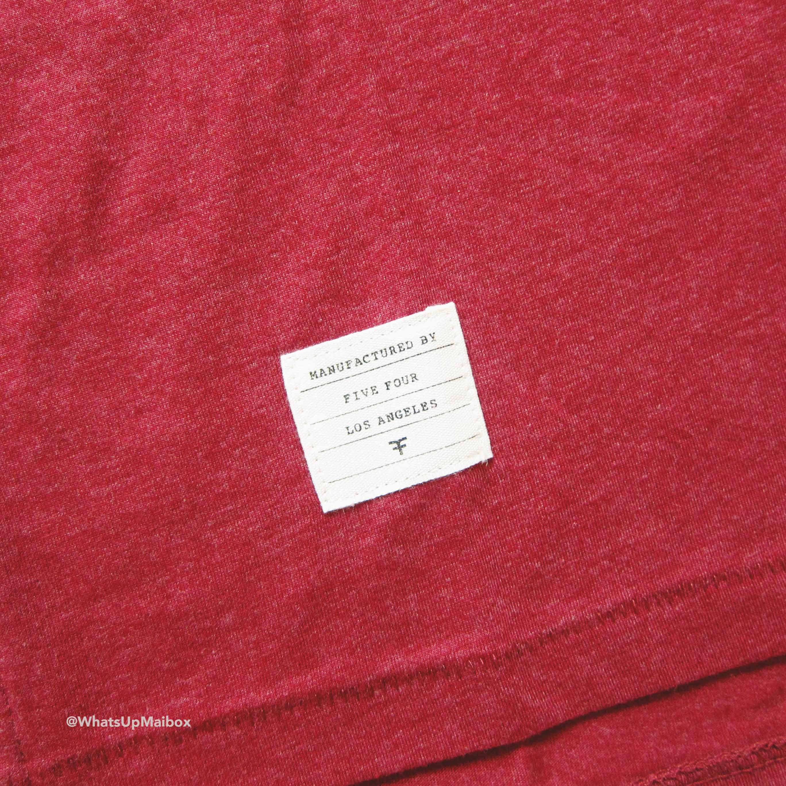 Five Four Club Hickory Wine Henley