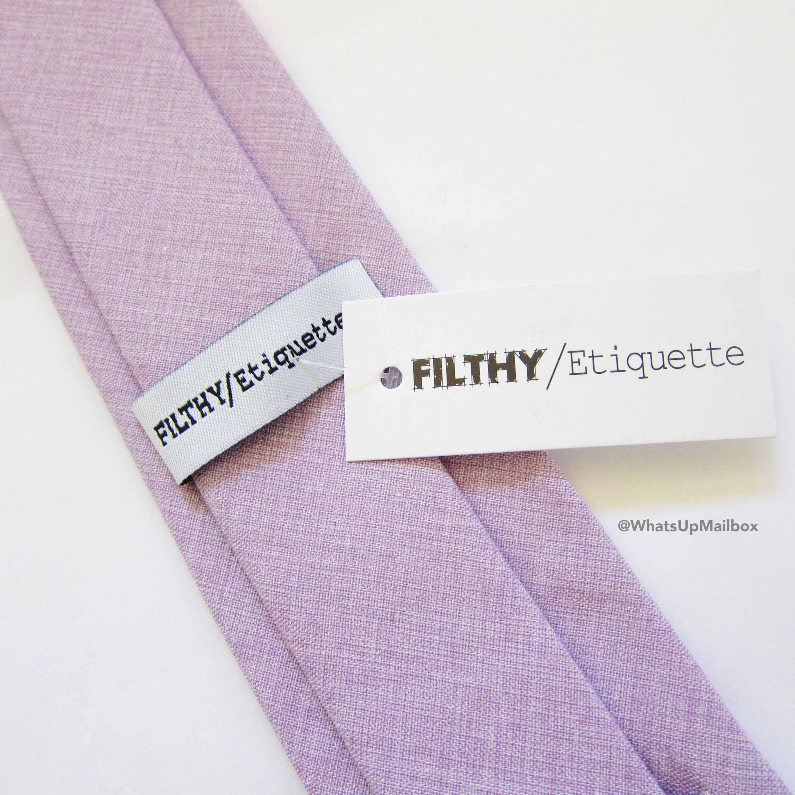 Filthy Etiquette Neck Tie