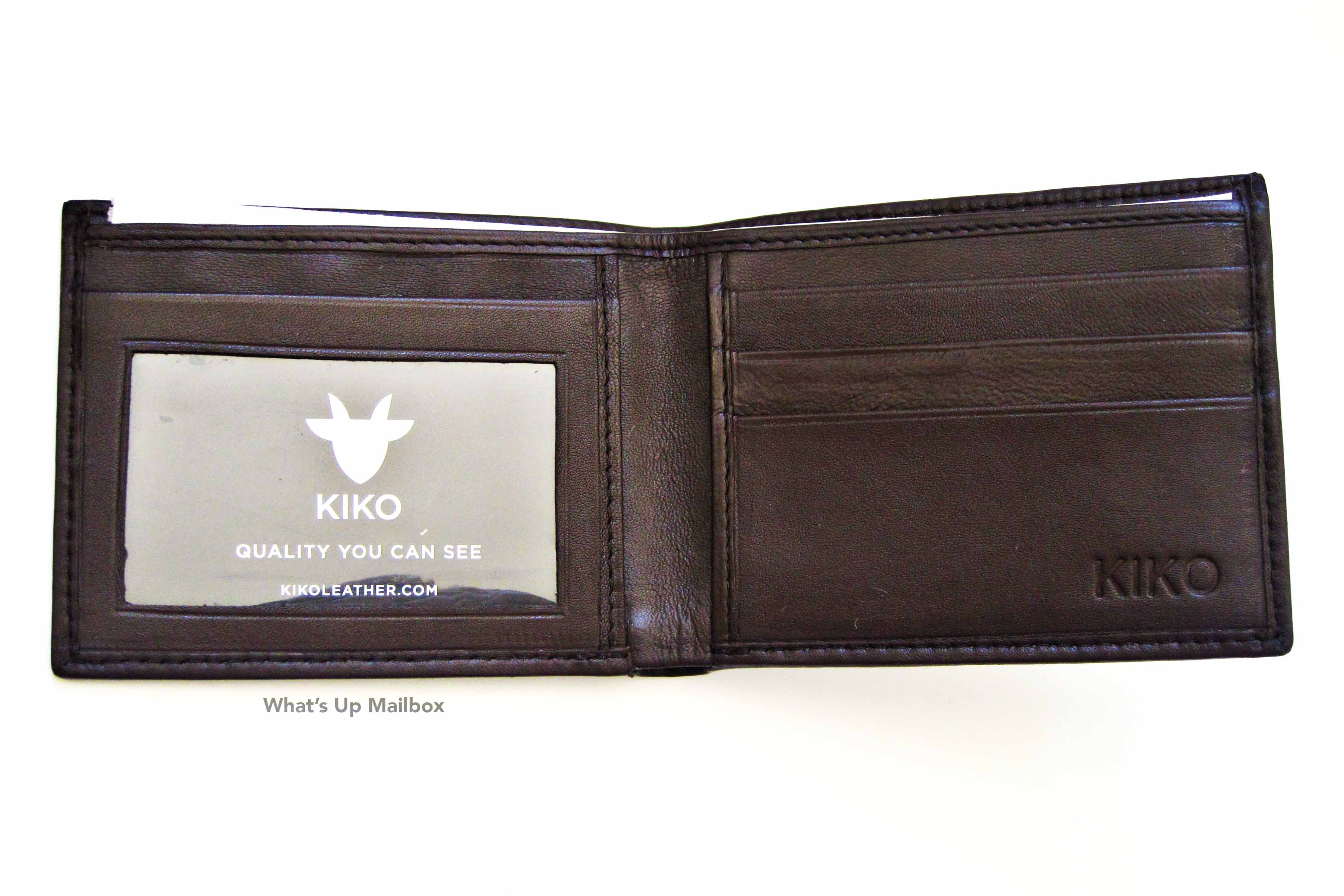 Kiko Brown Leather Wallet