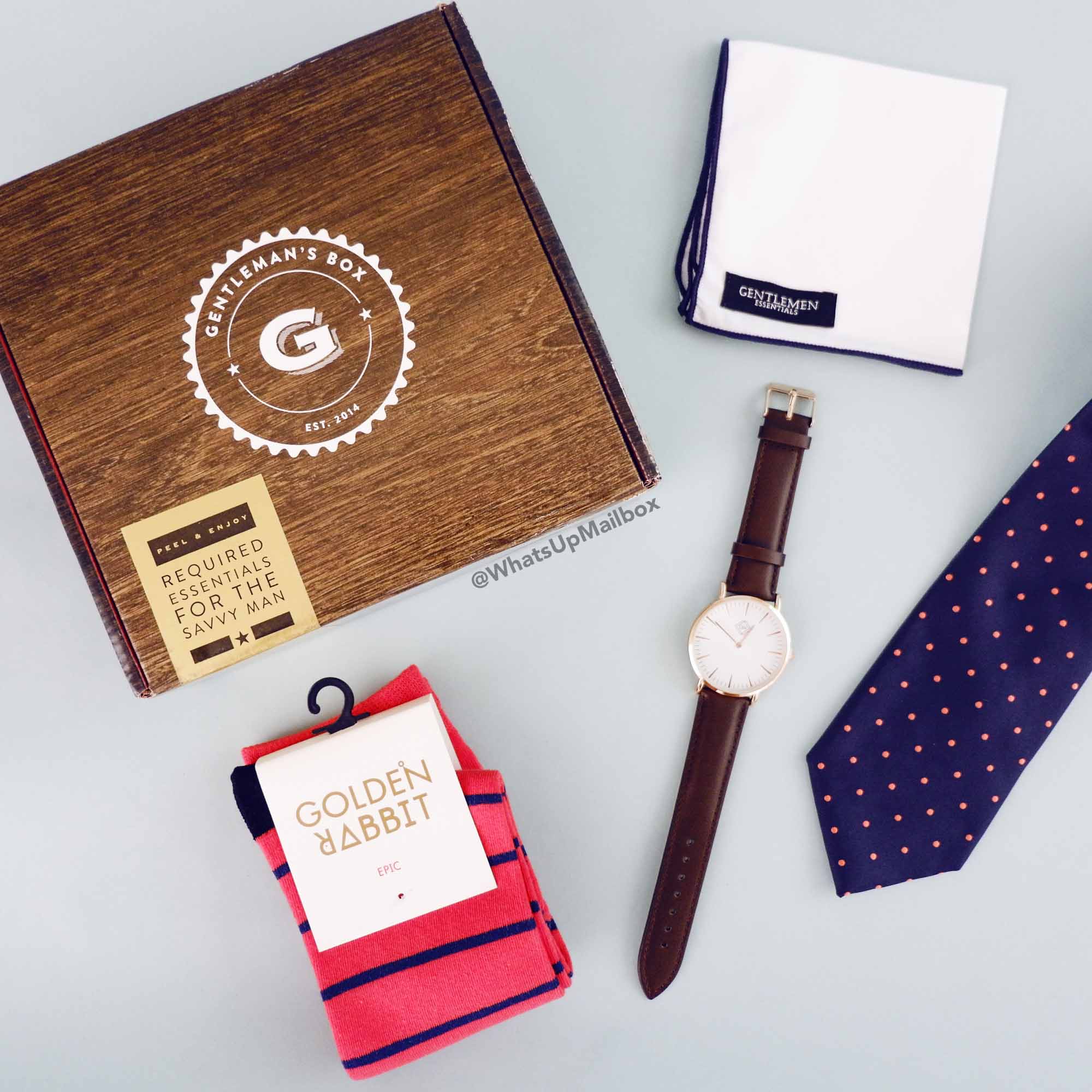 Gentleman's Box June 2017 Items