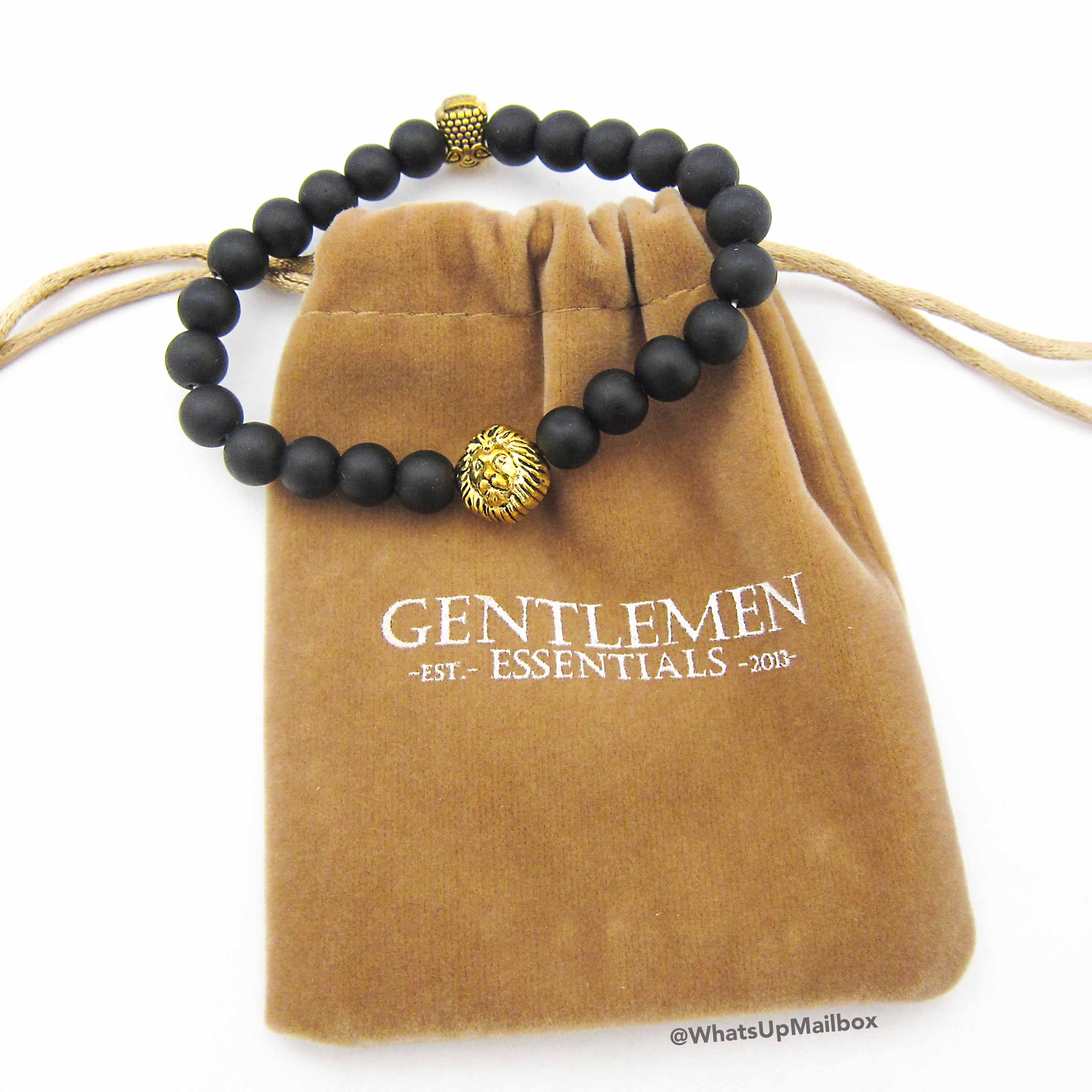 Gentlemen Essentials Lion Head Bracelet
