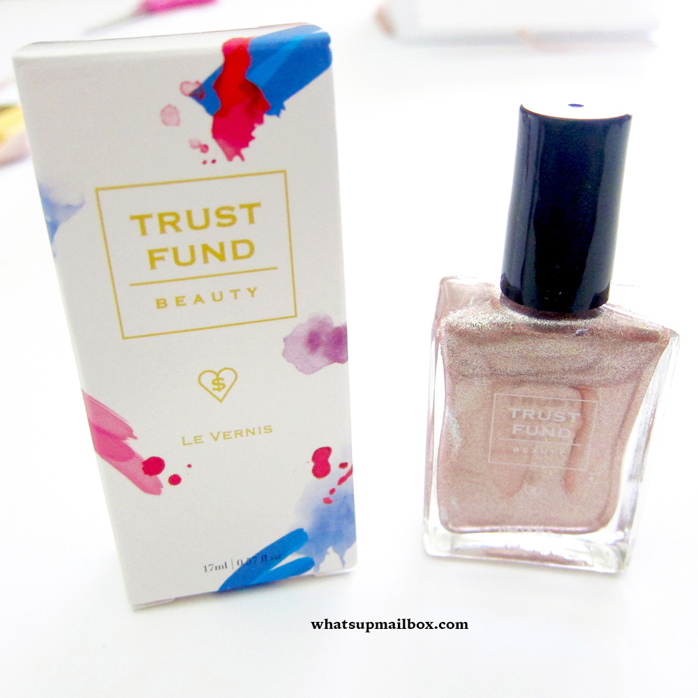 Trust Fund Beauty Nail Polish in Champagne Socialite