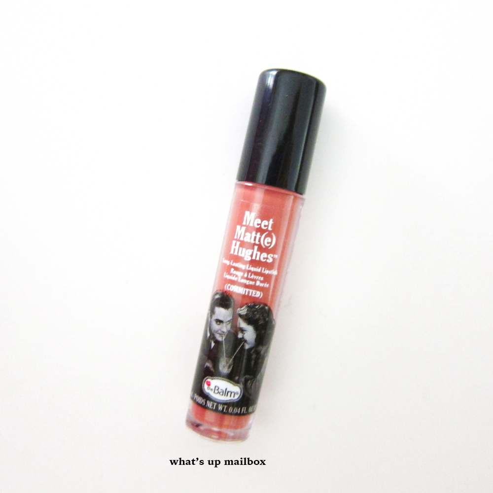 The Balm Cosmetics - Meet Matt(e) Hughes Long-Lasting Liquid Lipstick