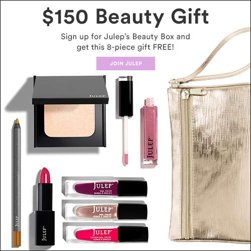 Julep Free 8-pc Gift Set for New Subscribers ($150 Value)!