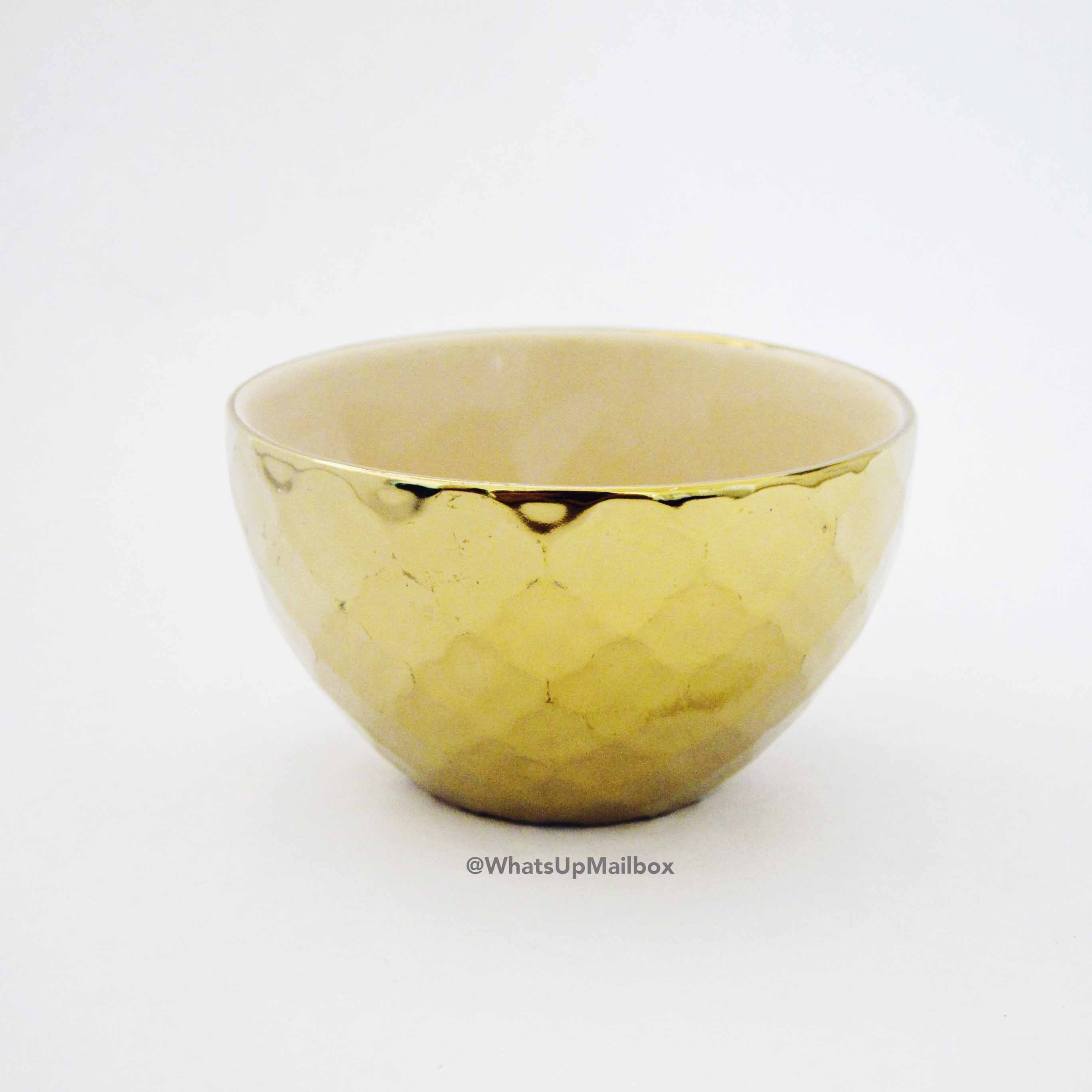 Gold Decorative Bath Bowl