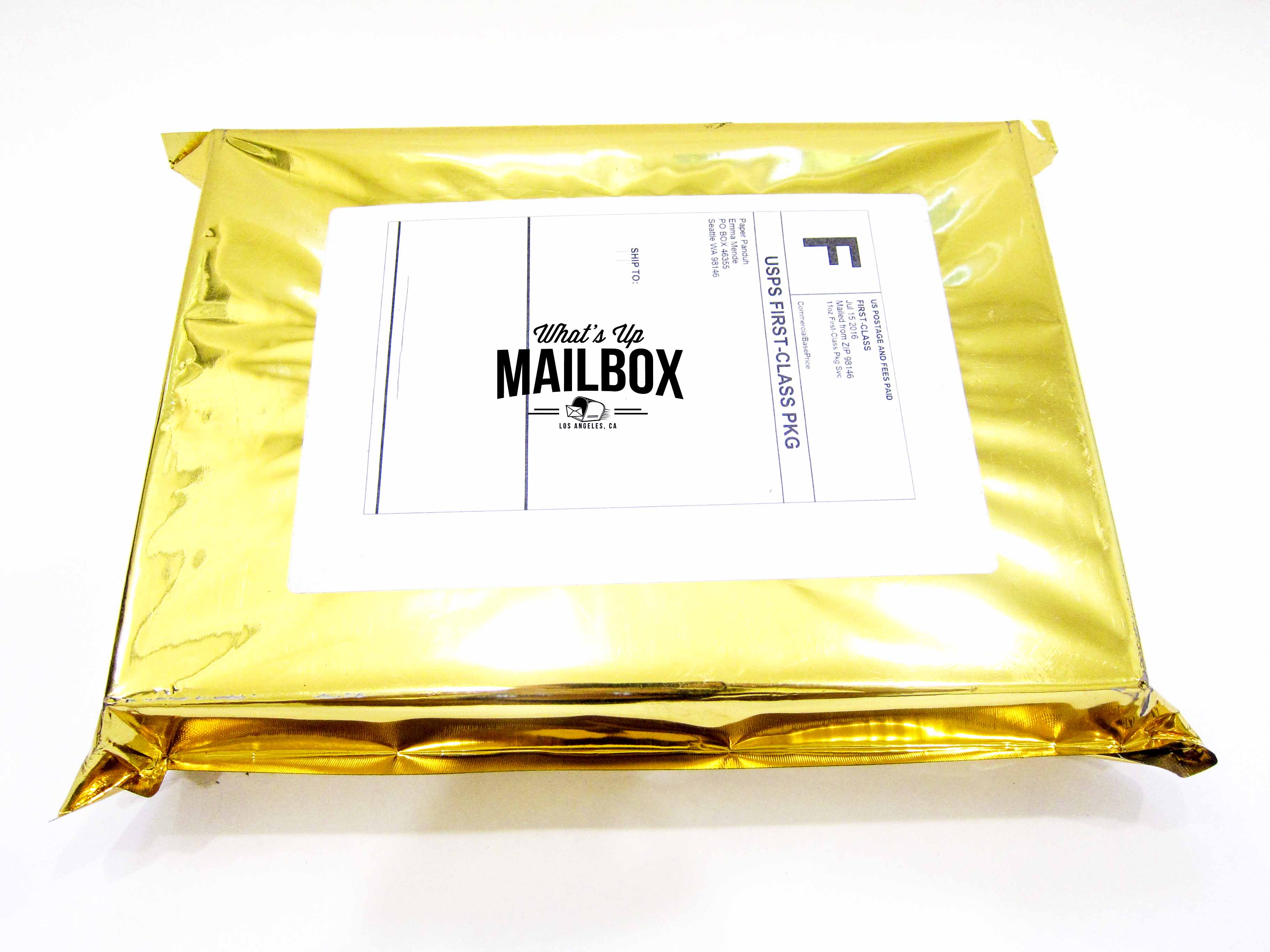 Panduh Box July 2016 Package
