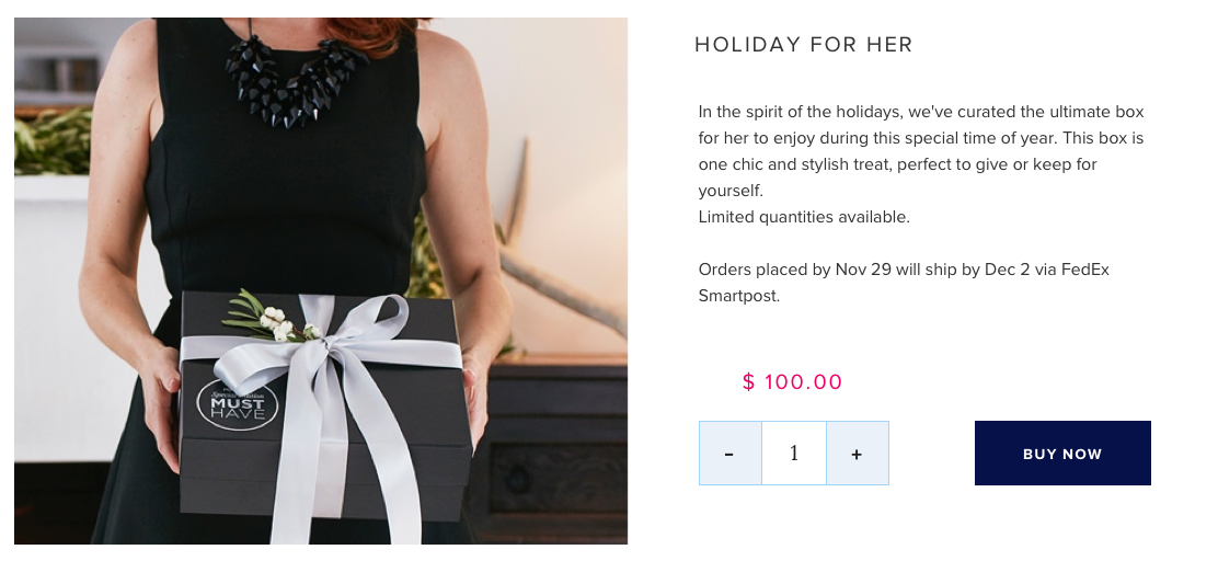 Popsugar Must Have Special Edition Holiday For Her!