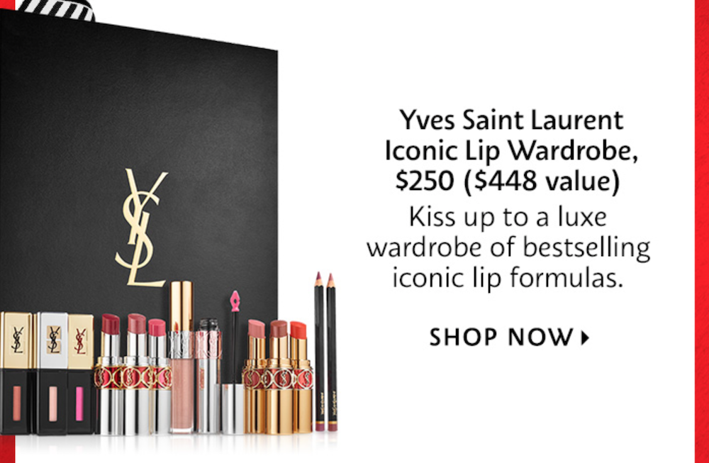 Yves Saint Laurent Iconic Lip Wardrobe
