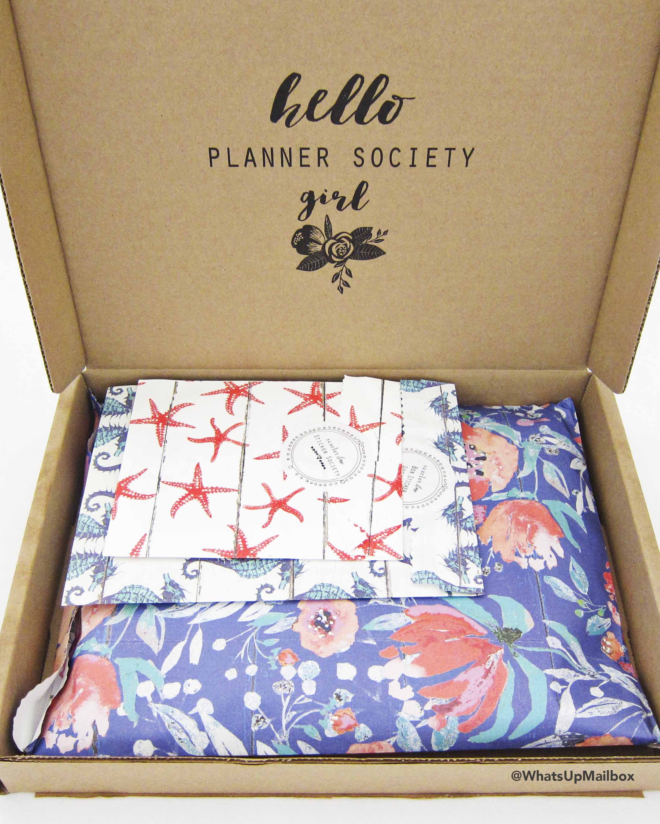 The Planner Society Kit - First look at unboxing
