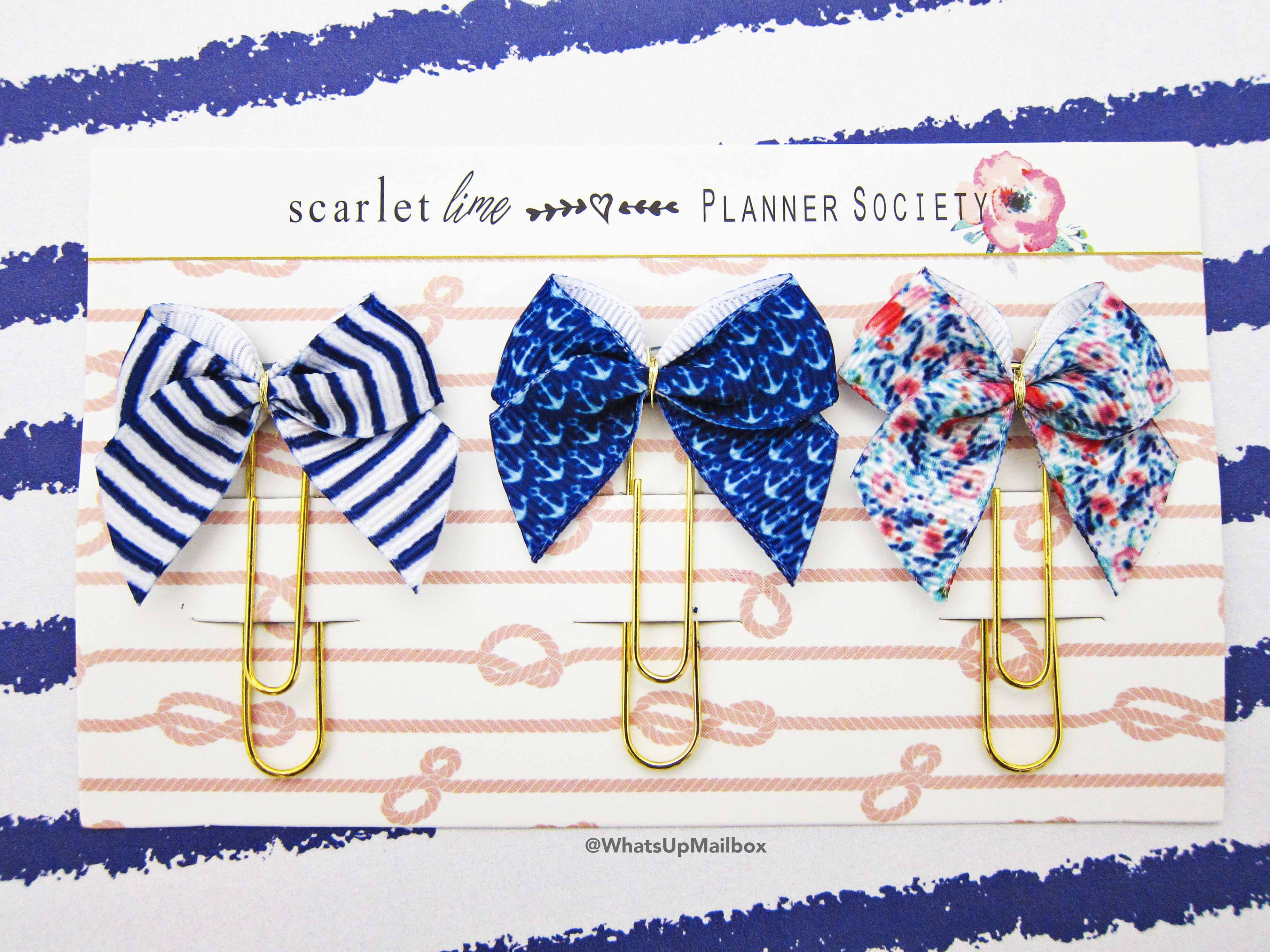 The Planner Society August 2016 - Paper Clips