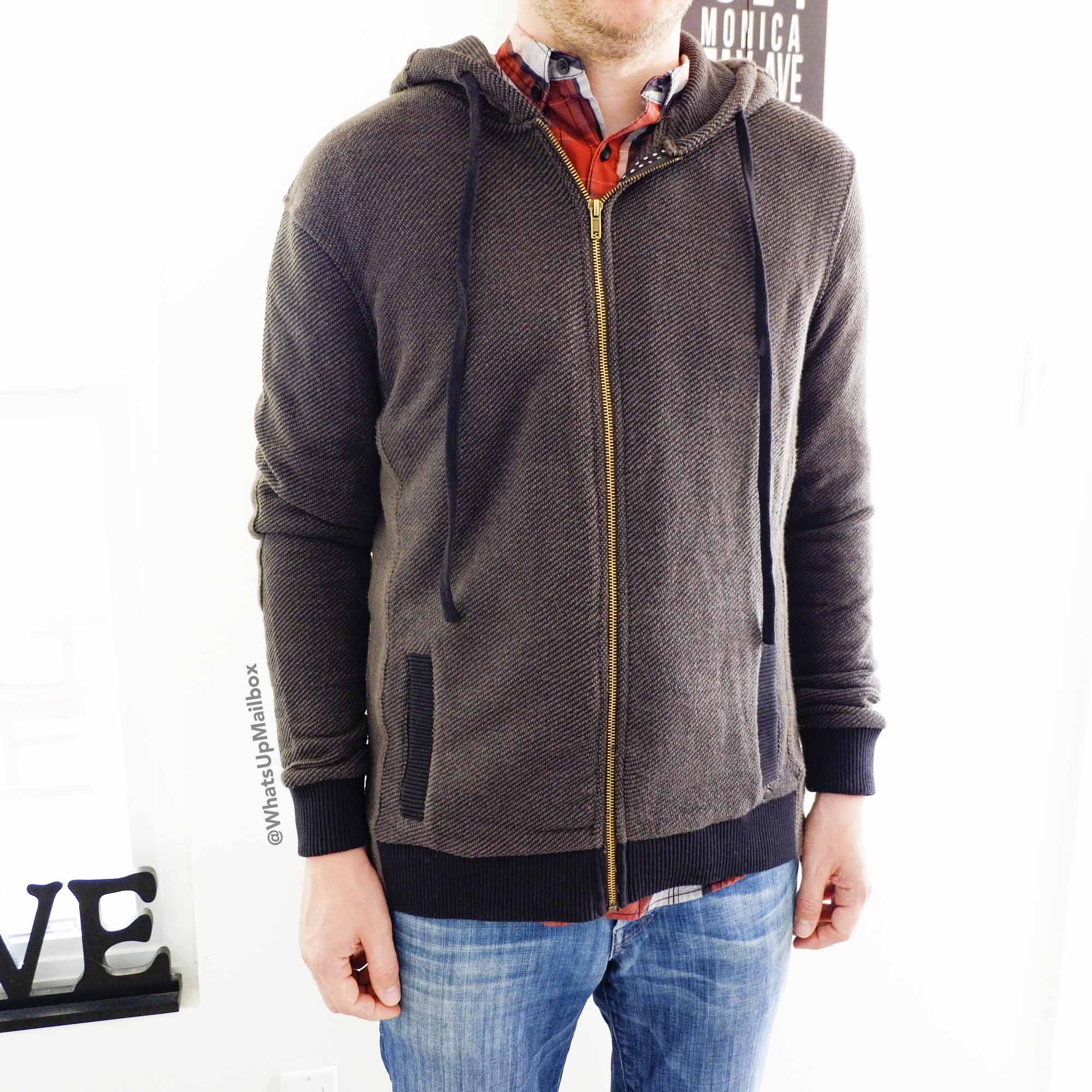 Trendy Butler - Cohesive & Co. Malo Zip Front Hoodie Army Sweater