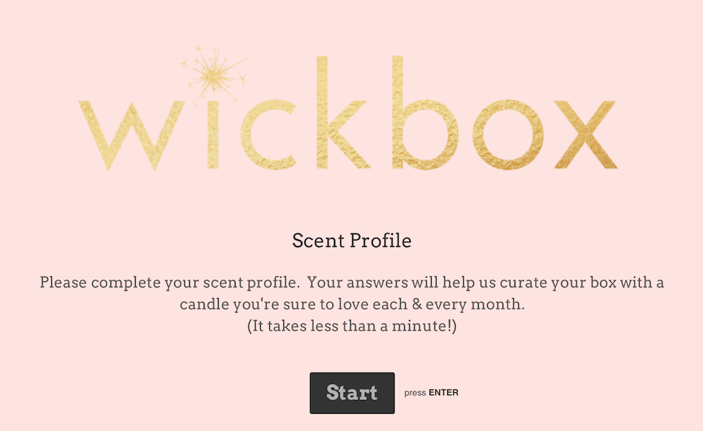 Wickbox Scent Profile