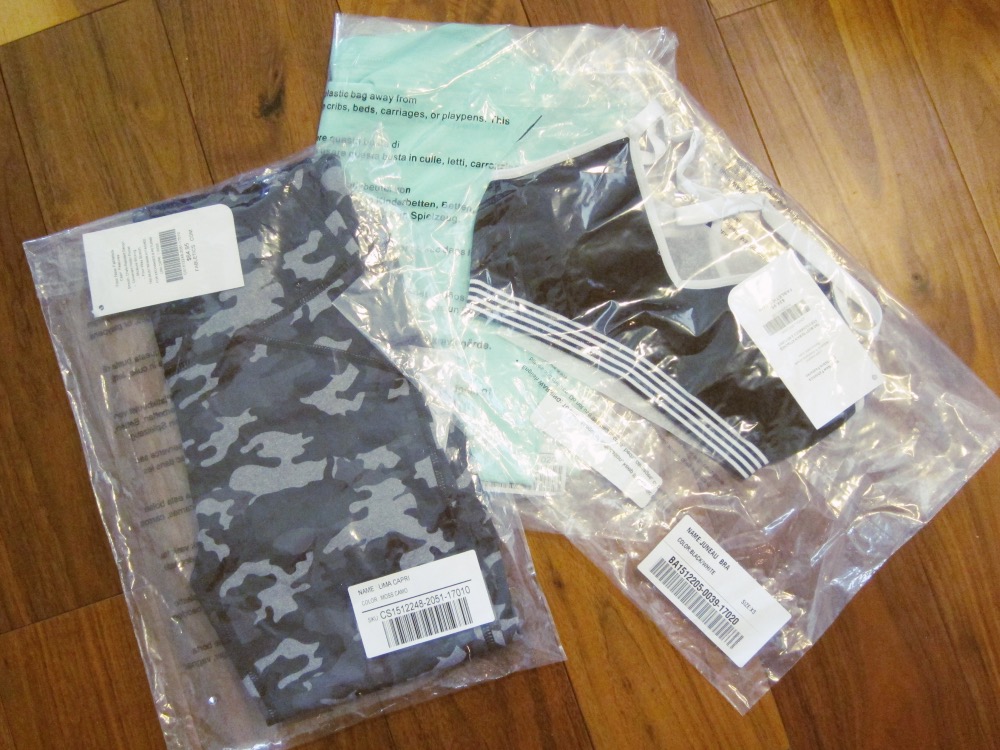 Fabletics May 2015 Package3